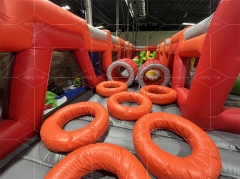 Customized Combo PVC Indoor Trampoline Park Inflatable Giant Playground Amusement Theme Park with Blower