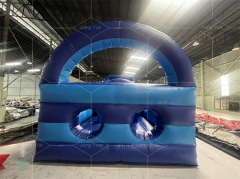 Blue Inflatable Obstacle Course for Indoor and Outdoor Sport Game Inflatable Amusement Park Course