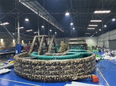 Factory Good Price Customizable Commercial Giant Outdoor Obstacle Course Equipment Inflatable Obstacle Course