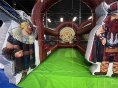 Hot Sale Kids and Adults Interactive Inflatable Axe Throwing Game for Carnival Sports Events