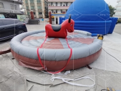 Hot Sale Inflatable Mechanical Bull Ride Machine Kids