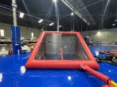 Portable Inflatable Soccer Goal for Shootout Football Shooting Target Post with Gate for Parties and Events