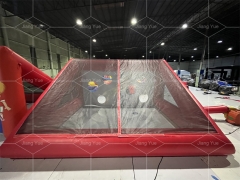 Hot Sale Inflatable Football goal Practice Soccer Goal Set for Kids Children