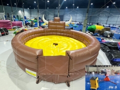 Coomercial Inflatable Rodeo Bull With Control Machine