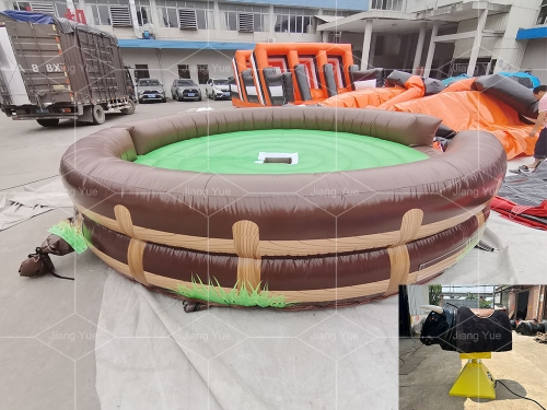 Inflatable Rodeo Mechanical Bull Riding Ride Machine Adults Sports Game Large Outdoor Entertainment