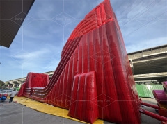 Portable Inflatable Zip Line Slide ,New Ropeway Game Bounce Zip Line