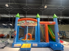 Commercial Inflatable Jumping Castle Cartoon Combo Bounce House Paw Patrol With Slide