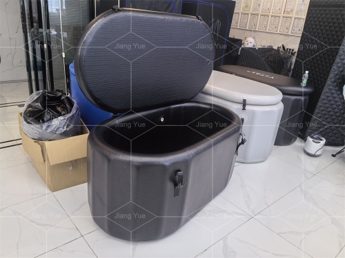 2hp Party Cold Plunge 6-8 Person Inflatable Tub for Ice Bath Pool Big Inflatable Pool Cold Plunge Tub