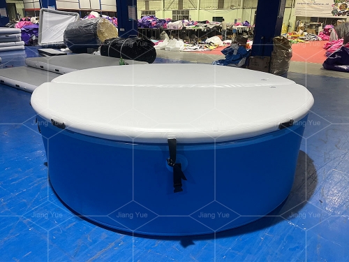 Custom Size Swimming Pool Inflatable Drop Stitch Pool With Stock Tank Pool Cover