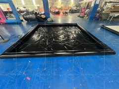 Commercial Customized Water Collector Containment Mat Pvc Portable Inflatable Car Wash Mats