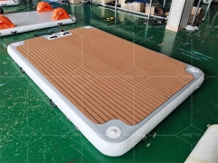 Inflatable Deck Floating Dock In Water Sports Inflatable Water Platform