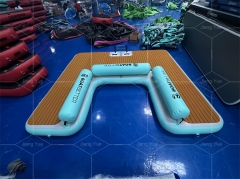 Inflatable Commercial Grade PVC Floating SUP Jet Ski Platform Dock