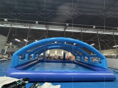 Inflatable Swimming Pool Outdoor Playground Water Park Kids Inflatable Pool With Waterproof Cover Tent