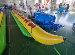 PVC Boats Inflatable Water Sea Sport Bananas Boat 5/6/7/8 Seater for Sale