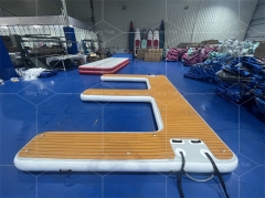 Factory Direct Sale Jet Ski Floating Dock Inflatable Motor Boat Dock