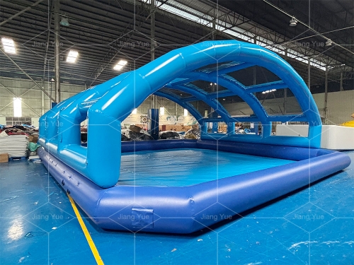 Inflatable Swimming Pool Outdoor Playground Water Park Kids Inflatable Pool With Waterproof Cover Tent