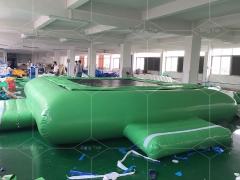 Inflatable Water Blob Trampoline For Lake