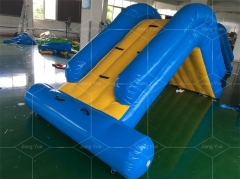 Air Tight Customized Outdoor Inflatable Water Park Game Portable Floating Slide Adults Kids Inflatable Mini Slide for Pool