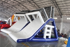 Aqua Park Inflatable Floating Lake Slide