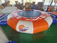 Customized Outdoor Water Sea Inflatable Trampoline Water Park Leisure Inflatable Floating Bouncer for Sale