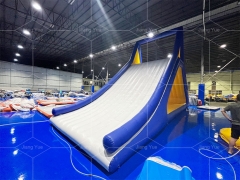 Inflatable Floating Water Park Trampoline Water Triangle Slide for Adults and Children