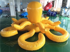 Hot Selling PVC Tarpaulin Custom Funny Water Park Inflatables Climbing Octopus Water Toy