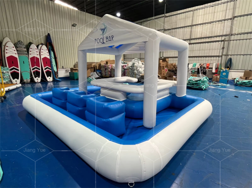 Inflatable Pool Bar With Seats