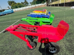 Electric Powered 4-Wheel Heavy Duty Hand Truck Dolly with Winch for Lifting Inflatable Bounce Houses