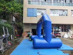 Logo Custom Waterproof Blow Up Finish Line For Advertising Promotion