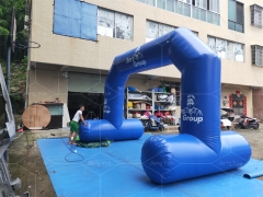 Logo Custom Waterproof Blow Up Finish Line For Advertising Promotion