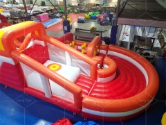 Huge Outdoor Playground Amusement Park Customize Size Inflatable Obstacle Course